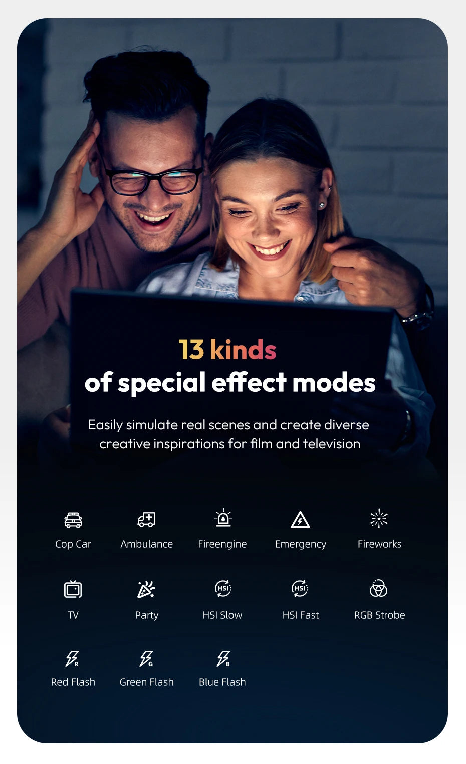 Luz LED ULANZI VL49 – RGB, Bateria 2000mAh para Vídeo e Fotografia Luz LED ULANZI VL49 – RGB, Bateria 2000mAh para Vídeo e Fotografia